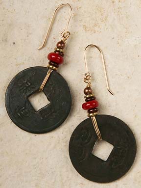 GEMSTONE, CRYSTAL, SILVER, RECYCLED GLASS EARRINGS in MANY ETHNIC and CONTEMPORARY STYLES. 